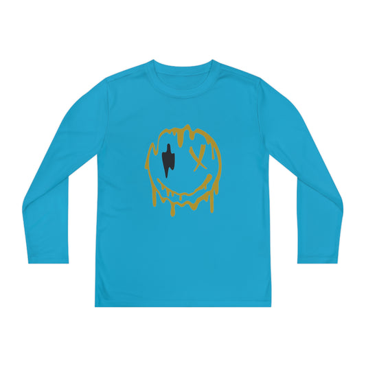 Gold Smile Youth Long Sleeve Competitor Tee